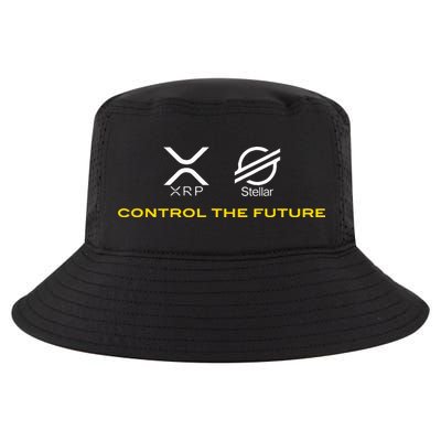 Cryptocurrency Xrp Xlm Coin Control The Future Cool Comfort Performance Bucket Hat