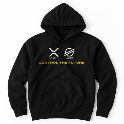 Cryptocurrency Xrp Xlm Coin Control The Future Hoodie