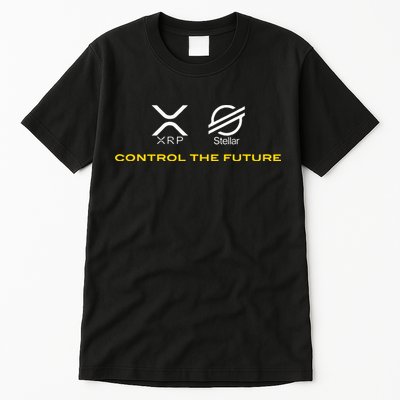 Cryptocurrency Xrp Xlm Coin Control The Future Tall T-Shirt