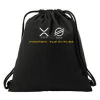 Cryptocurrency Xrp Xlm Coin Control The Future Drawstring Bag