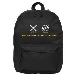 Cryptocurrency Xrp Xlm Coin Control The Future 16 in Basic Backpack