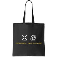 Cryptocurrency Xrp Xlm Coin Control The Future Tote Bag