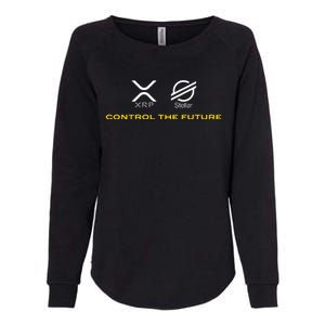 Cryptocurrency Xrp Xlm Coin Control The Future Womens California Wash Sweatshirt