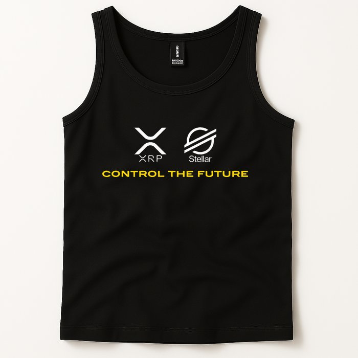 Cryptocurrency Xrp Xlm Coin Control The Future Tank Top