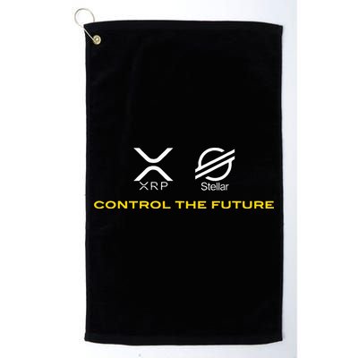 Cryptocurrency Xrp Xlm Coin Control The Future Golf Towel