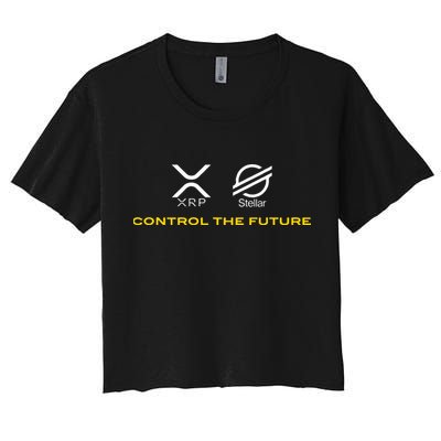 Cryptocurrency Xrp Xlm Coin Control The Future Crop Top