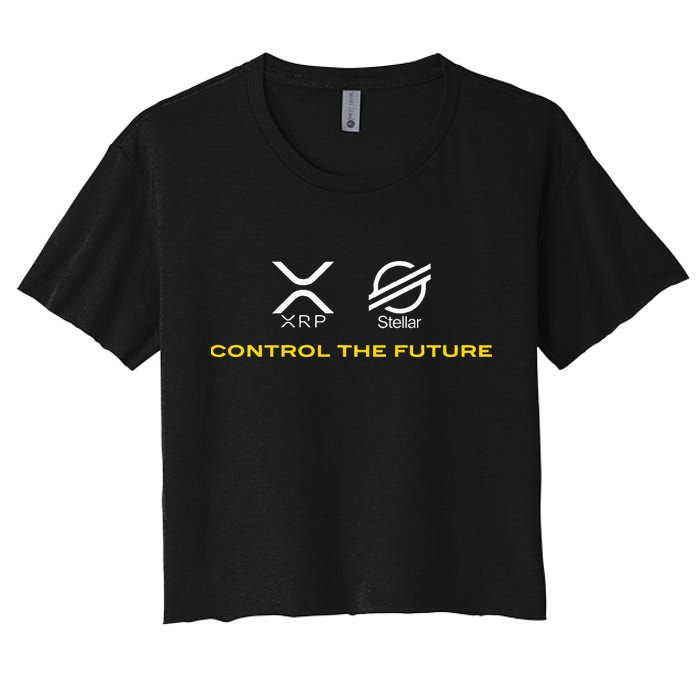 Cryptocurrency Xrp Xlm Coin Control The Future Crop Top