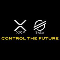 Cryptocurrency Xrp Xlm Coin Control The Future Zip Tote Bag