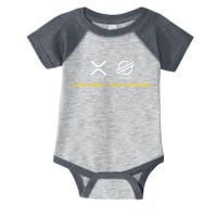 Cryptocurrency Xrp Xlm Coin Control The Future Infant Baby Jersey Bodysuit