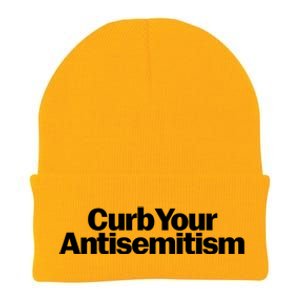 Curb Your Antisemitism Parody Knit Cap Winter Beanie