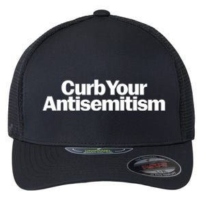 Curb Your Antisemitism Parody Flexfit Unipanel Trucker Cap