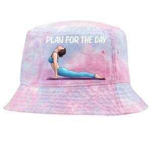 Cool Yoga Art Yogi Physical Exercise Therapy Gift Tie-Dyed Bucket Hat