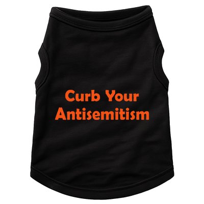 Curb Your Antisemitism Stand Against Hate And Discrimination Doggie Tank