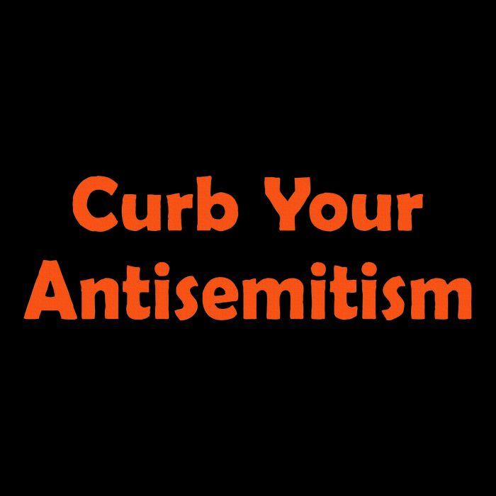 Curb Your Antisemitism Stand Against Hate And Discrimination Baby Bodysuit