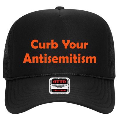 Curb Your Antisemitism Stand Against Hate And Discrimination Trucker Hat