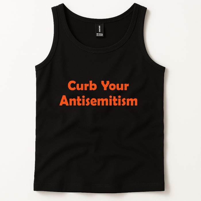 Curb Your Antisemitism Stand Against Hate And Discrimination Tank Top