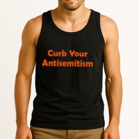 Curb Your Antisemitism Stand Against Hate And Discrimination Tank Top