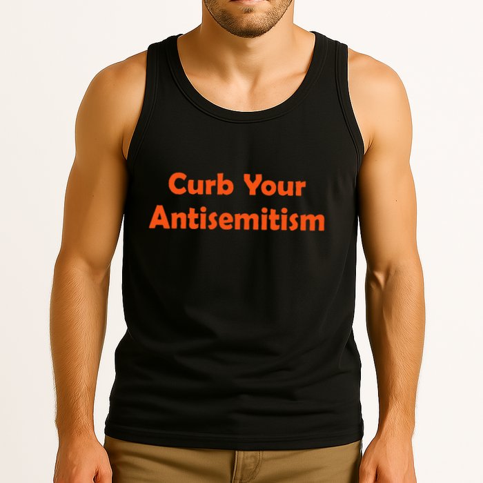 Curb Your Antisemitism Stand Against Hate And Discrimination Tank Top
