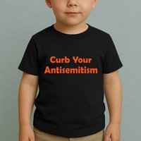 Curb Your Antisemitism Stand Against Hate And Discrimination Toddler T-Shirt