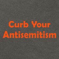 Curb Your Antisemitism Stand Against Hate And Discrimination Cotton Canvas Backpack
