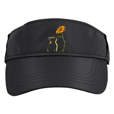Cat You Are My Sunshine Cats Tee Gifts Adult Drive Performance Visor