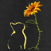 Cat You Are My Sunshine Cats Tee Gifts 11oz C Handle Ceramic Mug