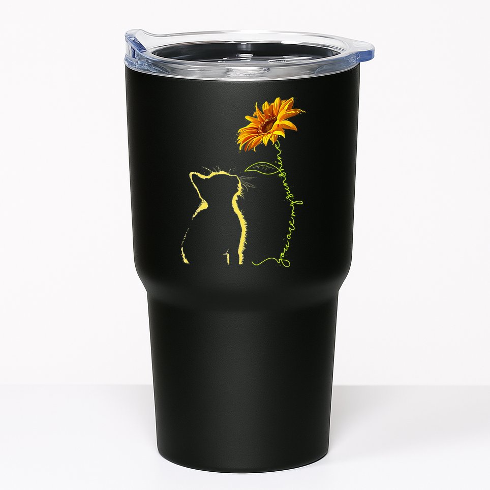 Cat You Are My Sunshine Cats Tee Gifts Tumbler