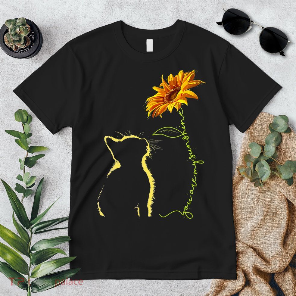 Cat You Are My Sunshine Cats Tee Gifts Premium T-Shirt