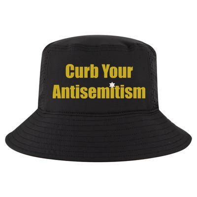 Curb Your Antisemitism Support Israel Cool Comfort Performance Bucket Hat