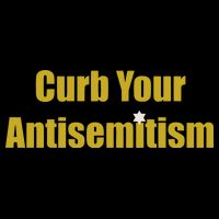 Curb Your Antisemitism Support Israel Baby Bodysuit
