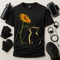 Cat You Are My Sunshine Funny Cooling Performance Crew T-Shirt