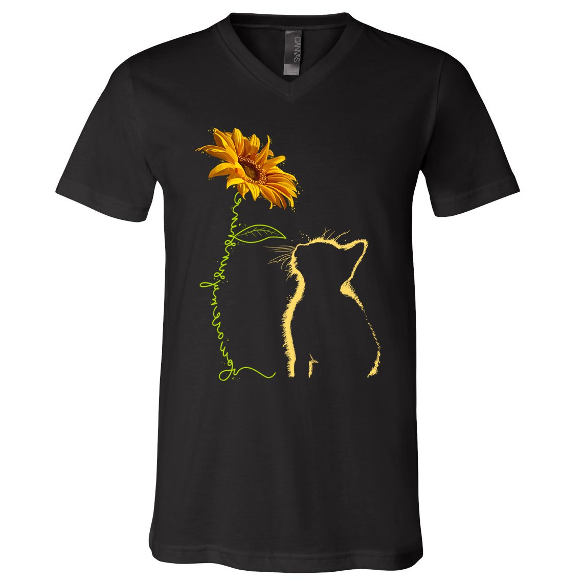 Cat You Are My Sunshine Funny V-Neck T-Shirt
