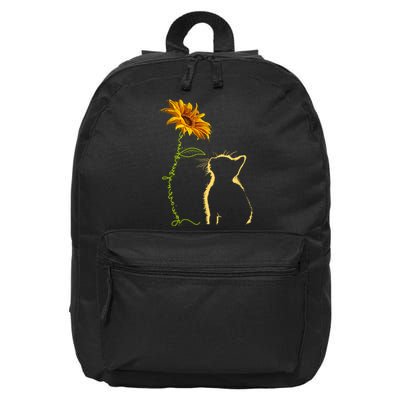 Cat You Are My Sunshine Funny 16 in Basic Backpack