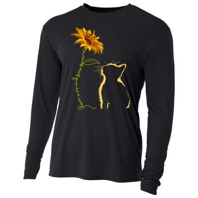 Cat You Are My Sunshine Funny Cooling Performance Long Sleeve Crew