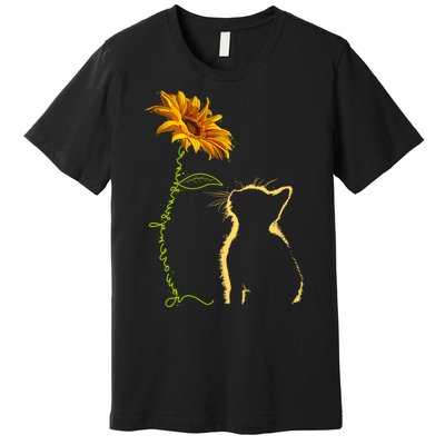 Cat You Are My Sunshine Funny Premium T-Shirt