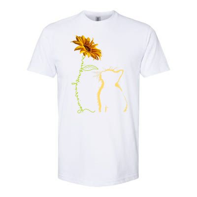 Cat You Are My Sunshine Funny Softstyle CVC T-Shirt