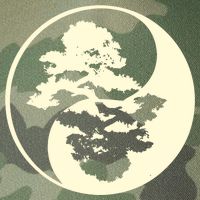 Cool Yin And Yang Circle With Trees Forest Harmony Yin Yang Gift Legacy Tie Dye Trucker Hat