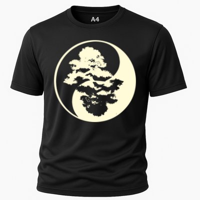 Cool Yin And Yang Circle With Trees Forest Harmony Yin Yang Gift Performance Shirt