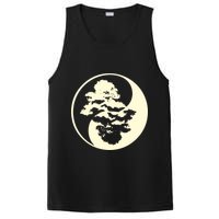 Cool Yin And Yang Circle With Trees Forest Harmony Yin Yang Gift PosiCharge Competitor Tank