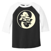 Cool Yin And Yang Circle With Trees Forest Harmony Yin Yang Gift Toddler Fine Jersey T-Shirt