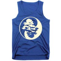 Cool Yin And Yang Circle With Trees Forest Harmony Yin Yang Gift Tank Top