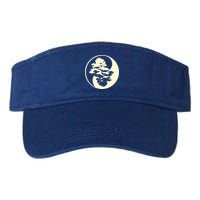 Cool Yin And Yang Circle With Trees Forest Harmony Yin Yang Gift Visor