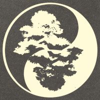 Cool Yin And Yang Circle With Trees Forest Harmony Yin Yang Gift Cotton Canvas Backpack