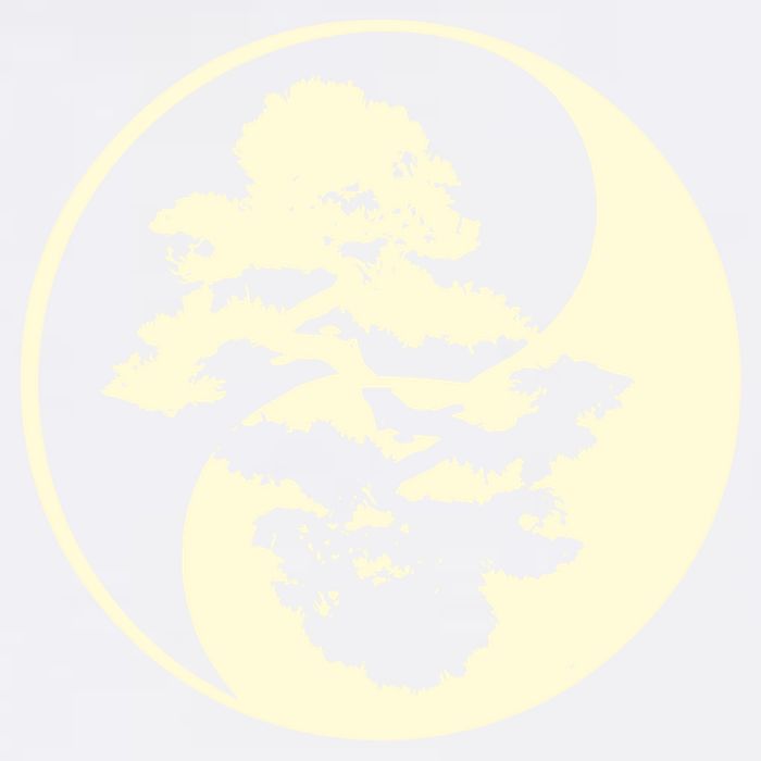 Cool Yin And Yang Circle With Trees Forest Harmony Yin Yang Gift Garment-Dyed Sweatshirt