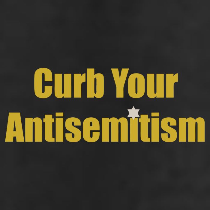 Curb Your Antisemitism Support Israel Adult Drive Performance Visor