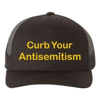 Curb Your Antisemitism Stand Against Hate And Discrimination  Yupoong Adult 5-Panel Trucker Hat