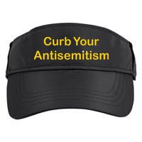 Curb Your Antisemitism Stand Against Hate And Discrimination  Adult Drive Performance Visor
