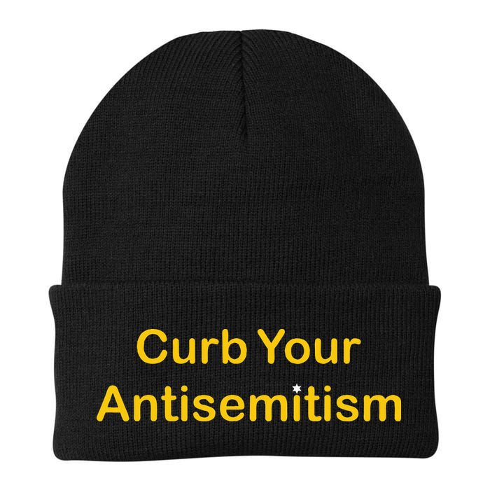 Curb Your Antisemitism Stand Against Hate And Discrimination  Beanie