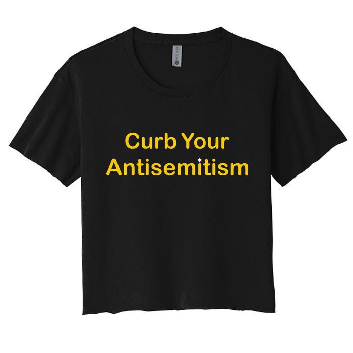 Curb Your Antisemitism Stand Against Hate And Discrimination  Crop Top