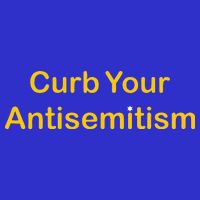 Curb Your Antisemitism Stand Against Hate And Discrimination  Button